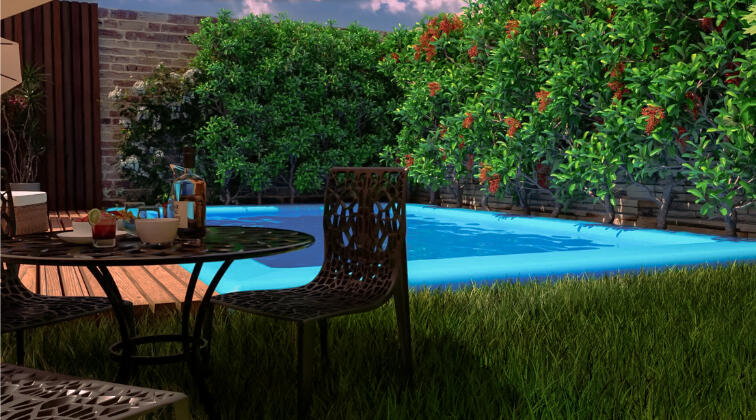 A simple lighting practice using some V-ray assets