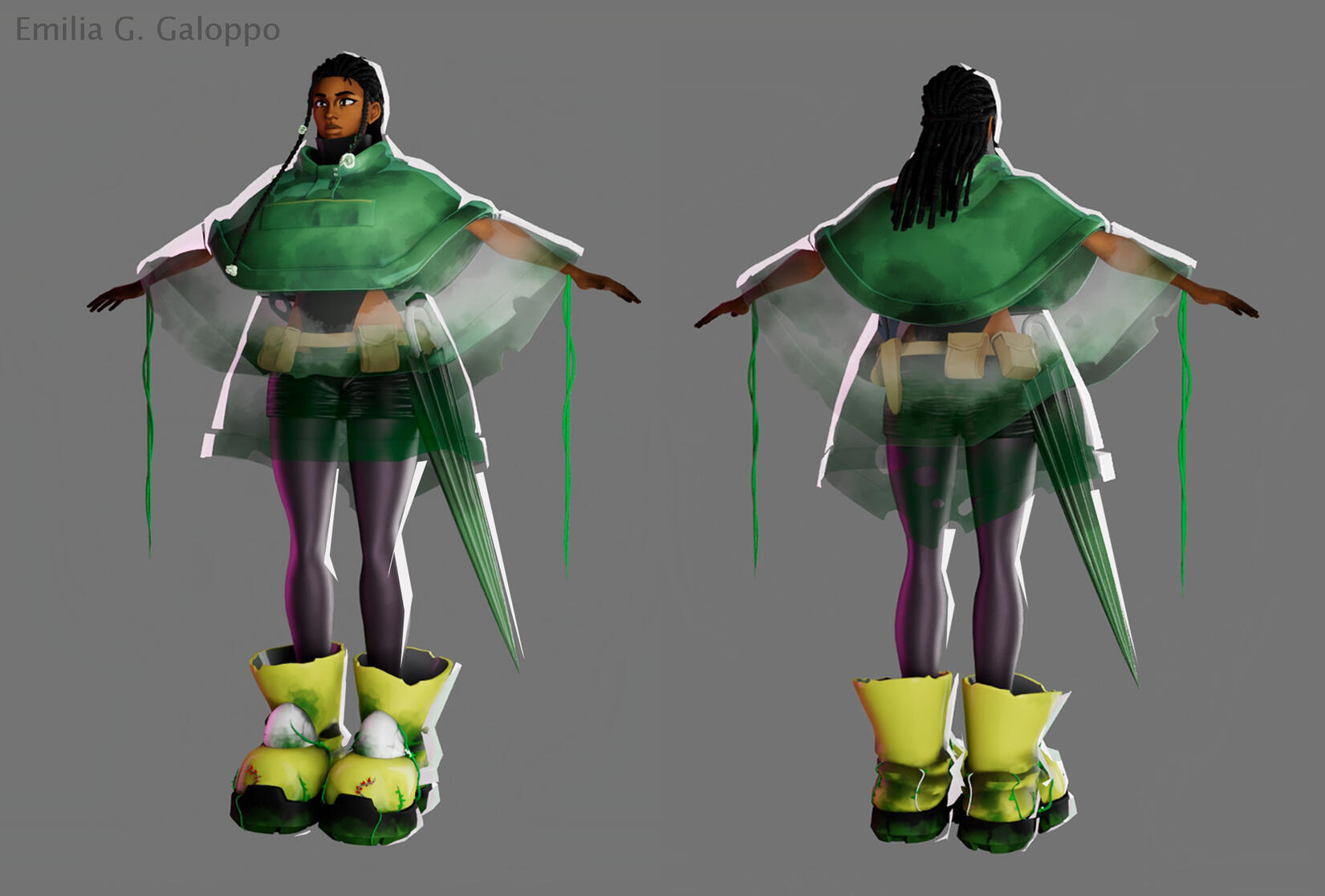 Front and back renders