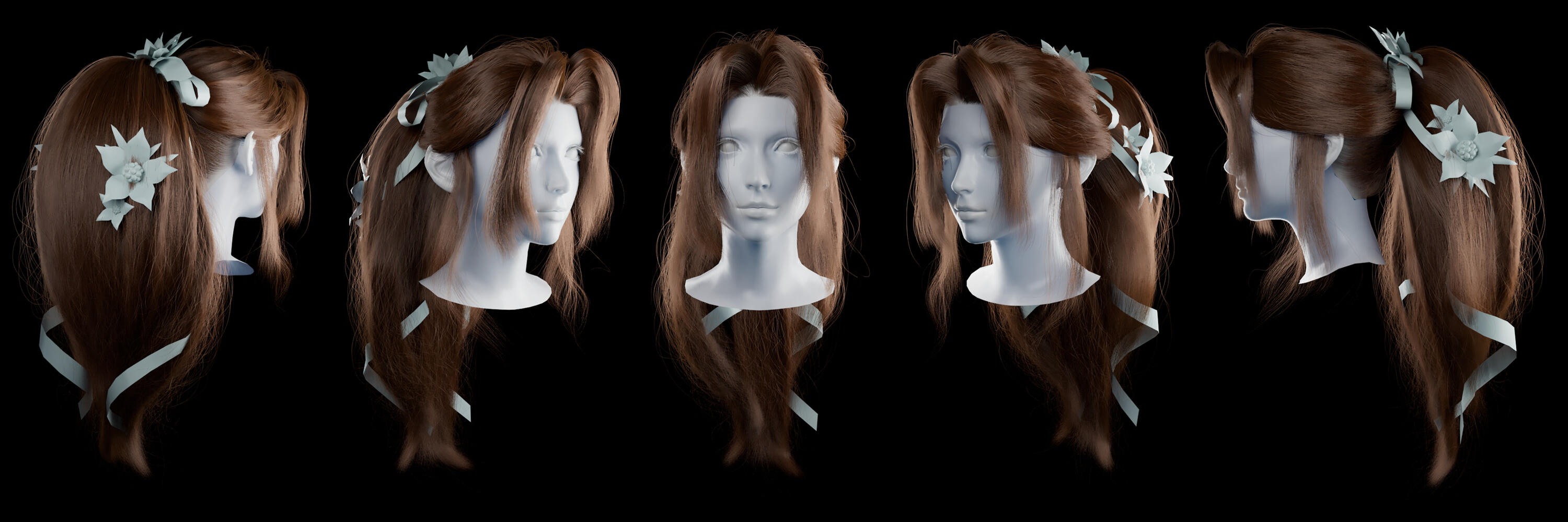 Hair renders